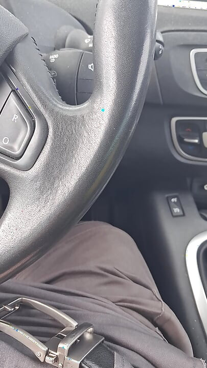 Masturbation in the car