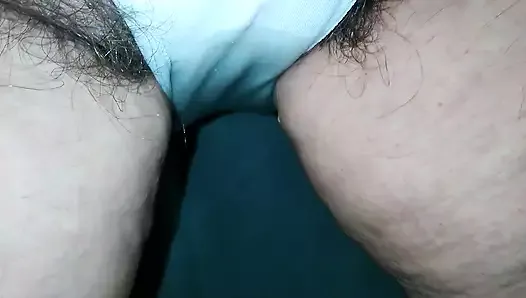 Schwarze Graefin , kinky German pussy is peeing and messes up your white panties