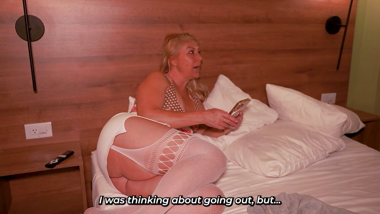SLUTTY STEPMOTHER SHARES BED WITH HER HANDSOME STEPSON