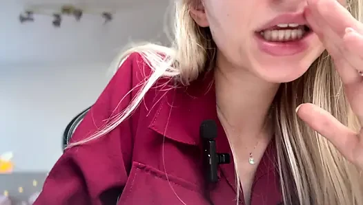 Böses mädchen bestraft dich mit Kitzeln, Asmr