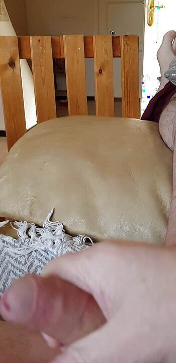 My Friend Lies on the Couch and Jerks off His Little Cock Until He Orgasms