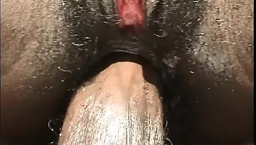 Stunning black whores are taking part in hard sex party near the pool