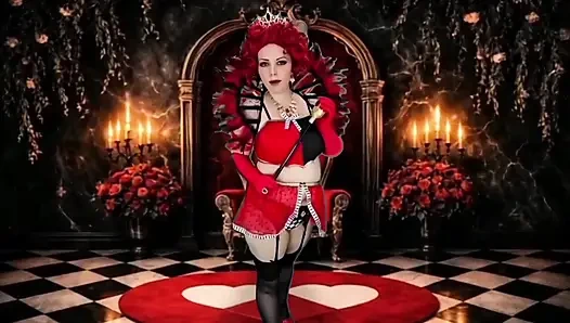 Kraliçenin fetiş baskısına itaat et