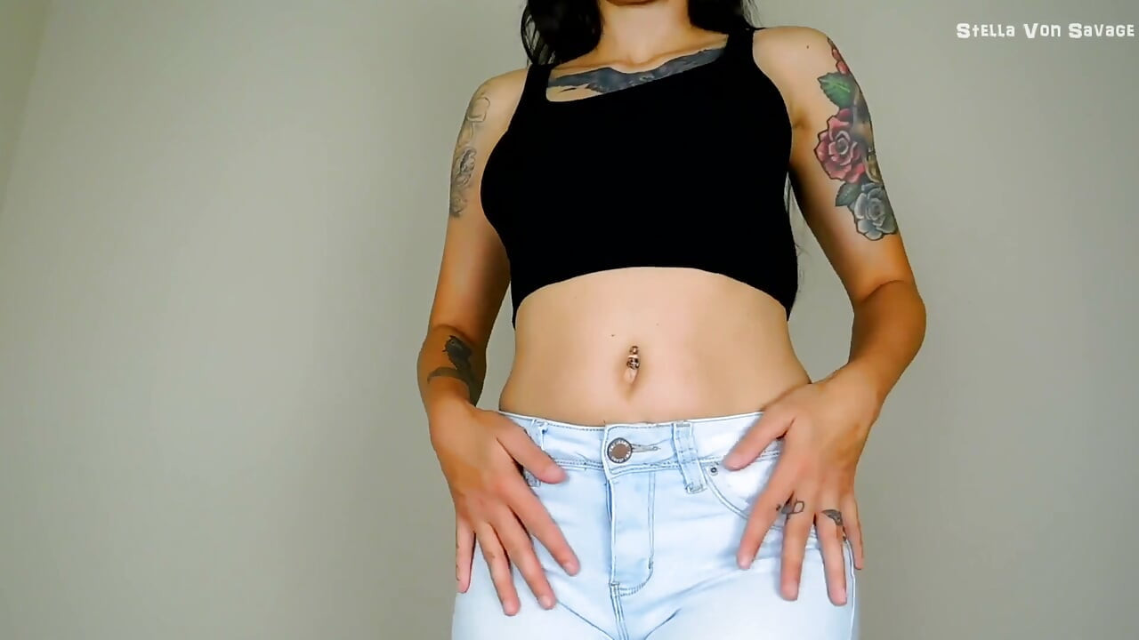 Facesitting JOI Game in Tight Jeans
