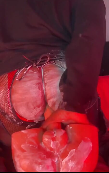 Super Horny Femboy Takes a Creamy Ride on Sex Toy - Surprise Fisting Moment