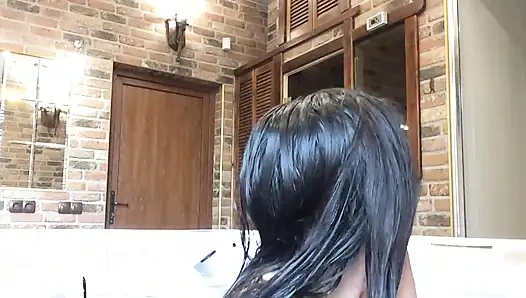 Nude in Public Sauna