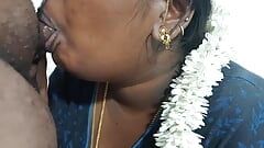 Tamilische ehefrau lutscht tief