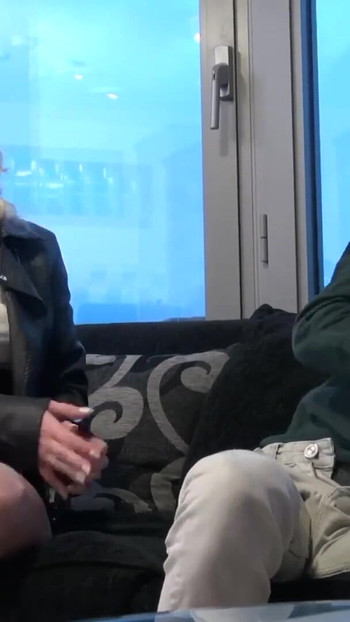 Thrilling moment from "My Stepmom Is A Slut! She bangs her 18Yo stepson"