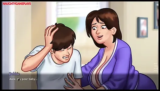Summertime Saga Part 22 By DarkCookie - Horny Tenant Wants To Fuck BBW Sexy MILF Landlady In Her House