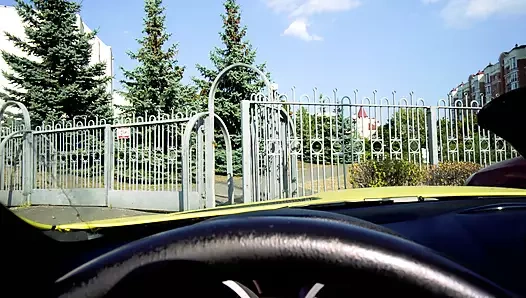 Hat meinen Stiefbruder verführt und meinen Arsch mitten auf der Straße zerstört