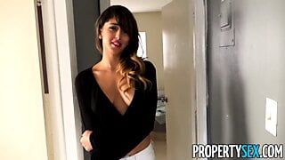 Propertysex - latina gostosa fode no aluguel mostrando