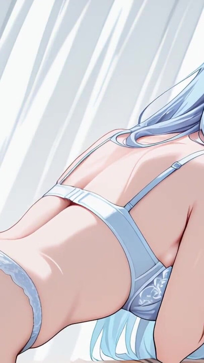 Esdeath yeni seksi iç çamaşırı almaya geldi ve pembe dildoyla biraz eğleniyor. Esdeath hentai cosplay | Klip 1