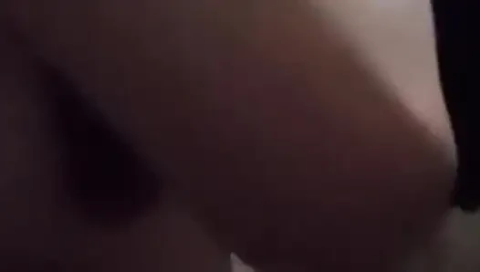 "Honey, I'm going to take a shower, come and suck my nipples.