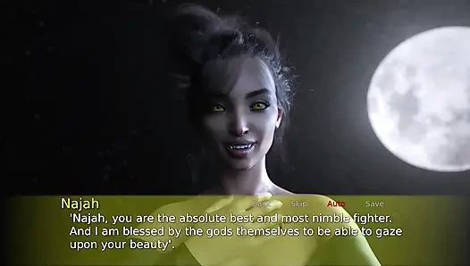 Sun breed: para gadis akan keluar malam ini