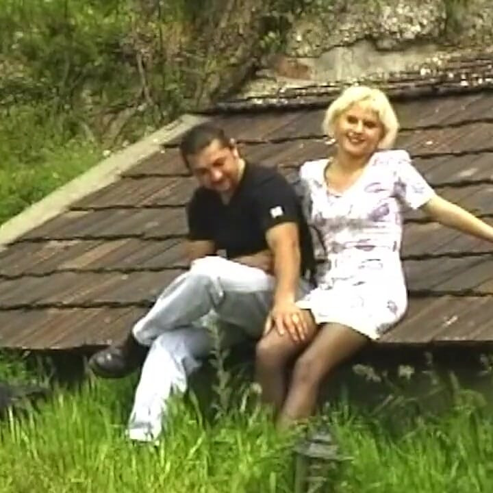 Blonde Amateur Takes Cock on Outdoor Roof