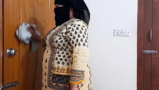 Indisches Desi, zimmermädchen mit dickem arsch von chef gefickt