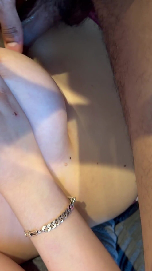 Lucky Hookup Fucks My Boobs and Covers My Tits in His Cum