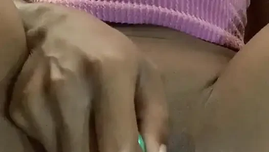 Teasing my Swollen Clit