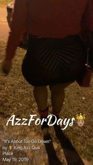 60 pouces d&#39;Azz baise grosse bite noire ig Kingazzqua