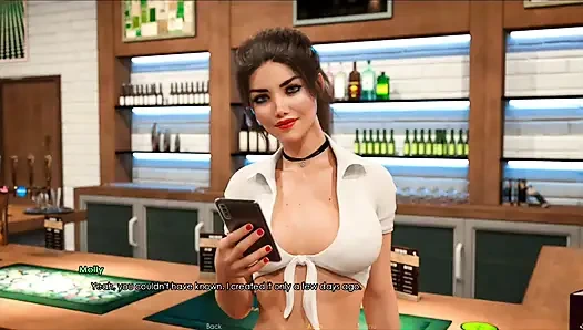 Şehvet akademisi #4 Victoria'nın büyük göğüslerini gördük, Samantha'yı sikmek istiyorum