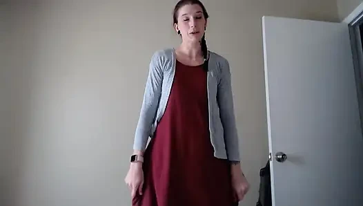 Первая мастурбация церковной девушки