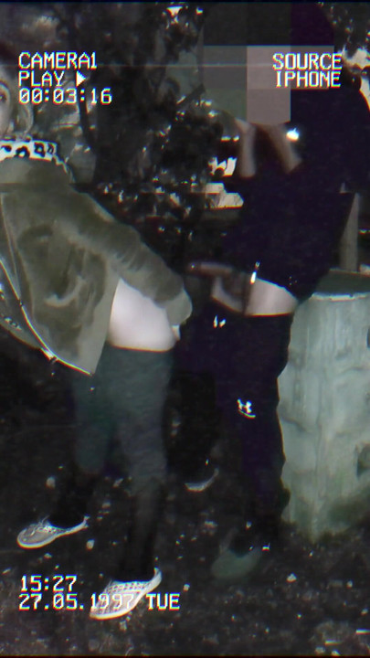 Must-share moment from "HOTWIFE sucks my cock in the street and the police catches us."