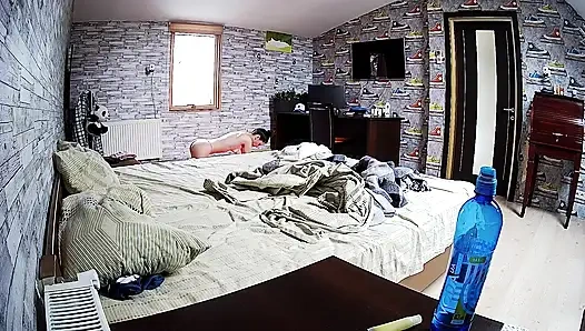 Stella solo tam çıplak egzersiz - gerçek ev yapımı amatör