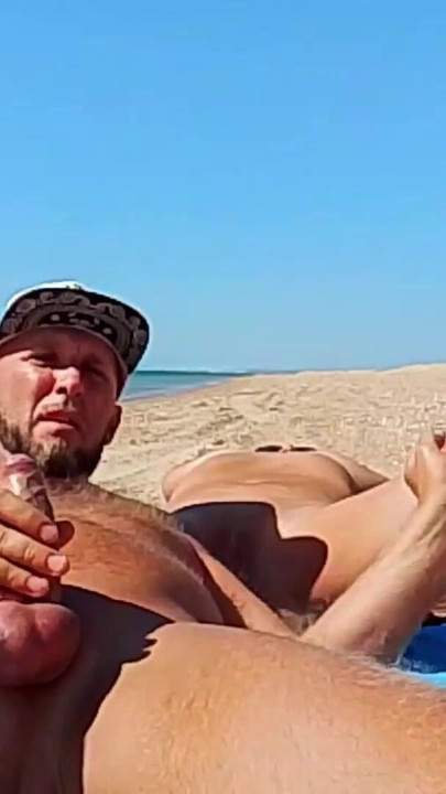 Captivating moment from "Taboo sex stepmom and stepson on the beach"
