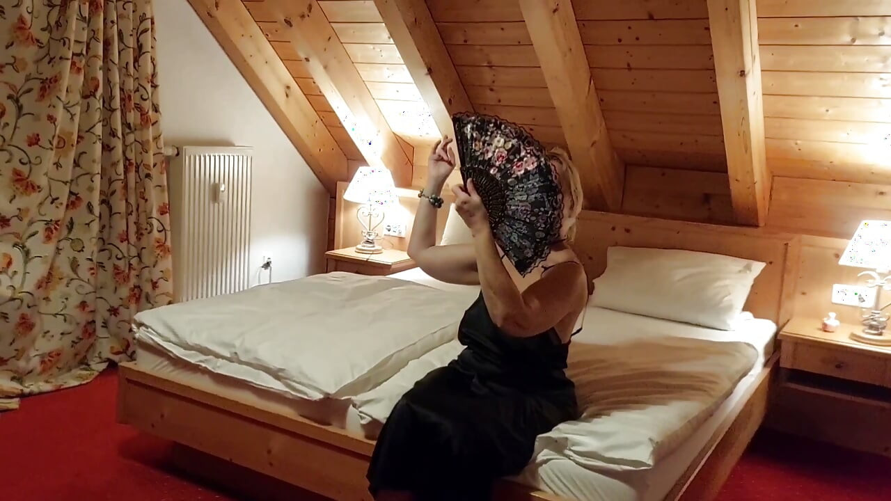 Blonde Mature Wife Enjoys Sex Half Dressed