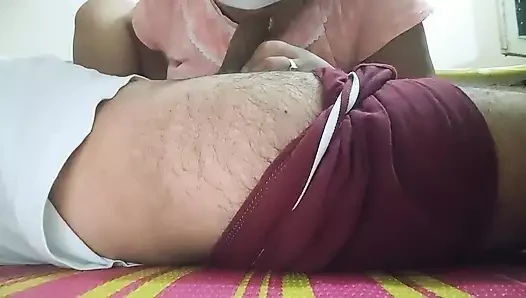 Village Bhabhi Made Me Sit on Dick