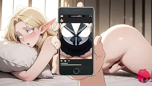 Nonton bokep sambil ngentot pelacur ai