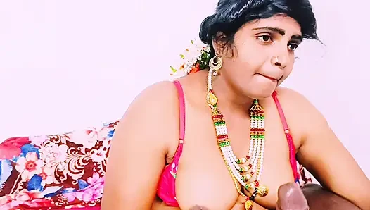 Indischer sex, schöne desi-hausfrau mit stiefvater, hardcore-fick, Telugu-Dirtytalk.
