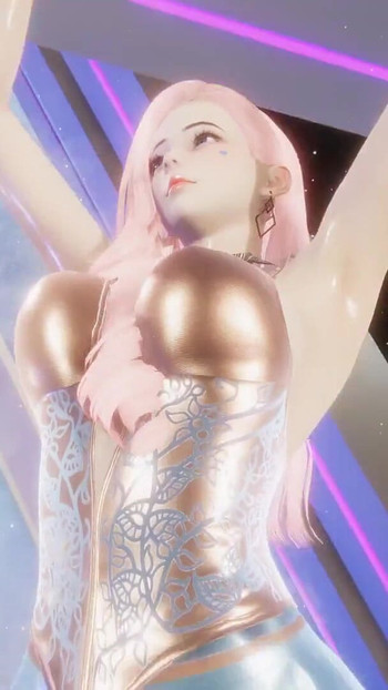 MMD HYOLYN - Liga Tarian Kpop Seksi Seraphine Legenda Hentai Tanpa Ditapis 4K 60FPS | Klip 1