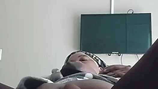 Chubby horny stepmom