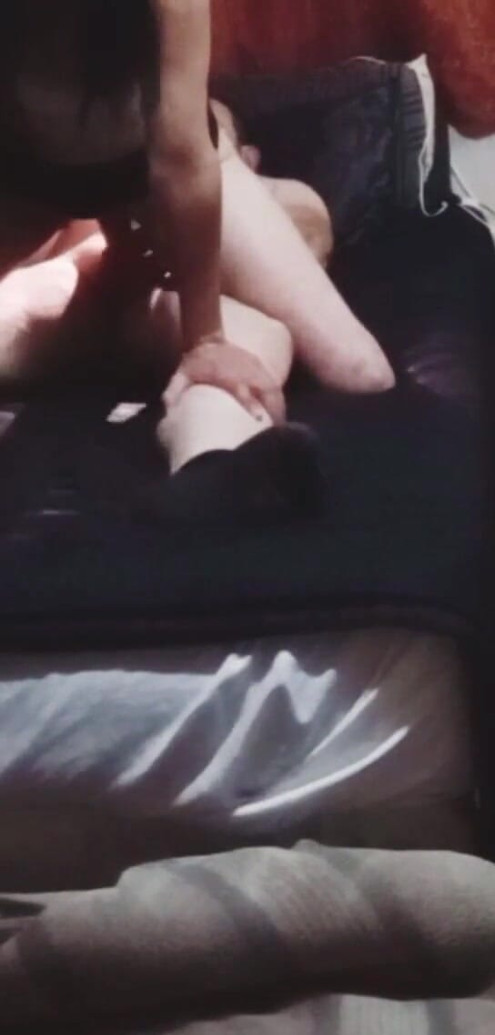 He couldnt wait to get some of this wet tight sexy pussy  that got him cuming hard for me | Clip 1