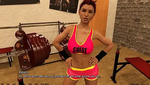 Where the heart is: guy and a naughty sexy girl in the gym ep.14