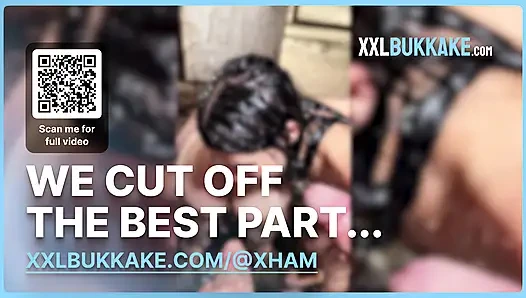 XXL bukkake-zusammenstellung - analer creampie