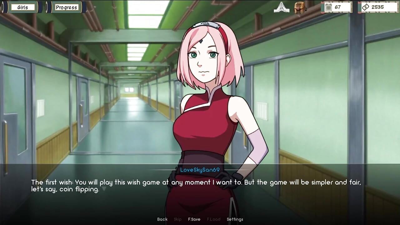 Naruto - Kunoichi Trainer v0.13 21. rész Hinata mellek készítője: Loveskysan69