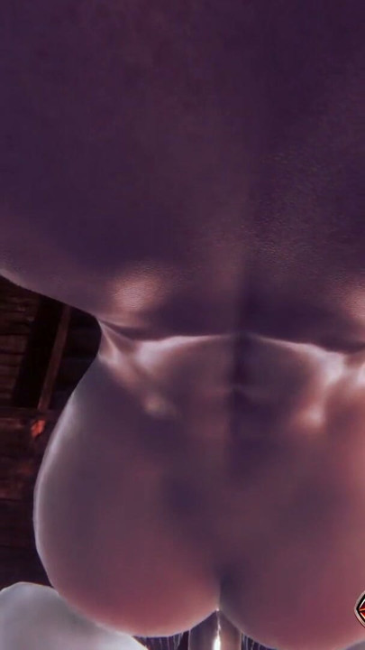 Extreme Close Up Missionary Fuck - Big Boob Anime Girl Takes Floor Cumshot in 3D Hentai | Clip 1