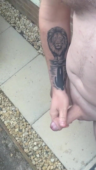Multiple cumshots and orgasm, indoors and outdoors | Clip 1