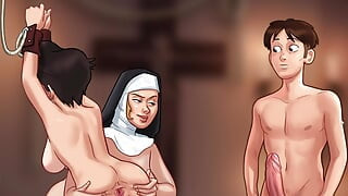 step mom make hot seen in summertime saga part 2