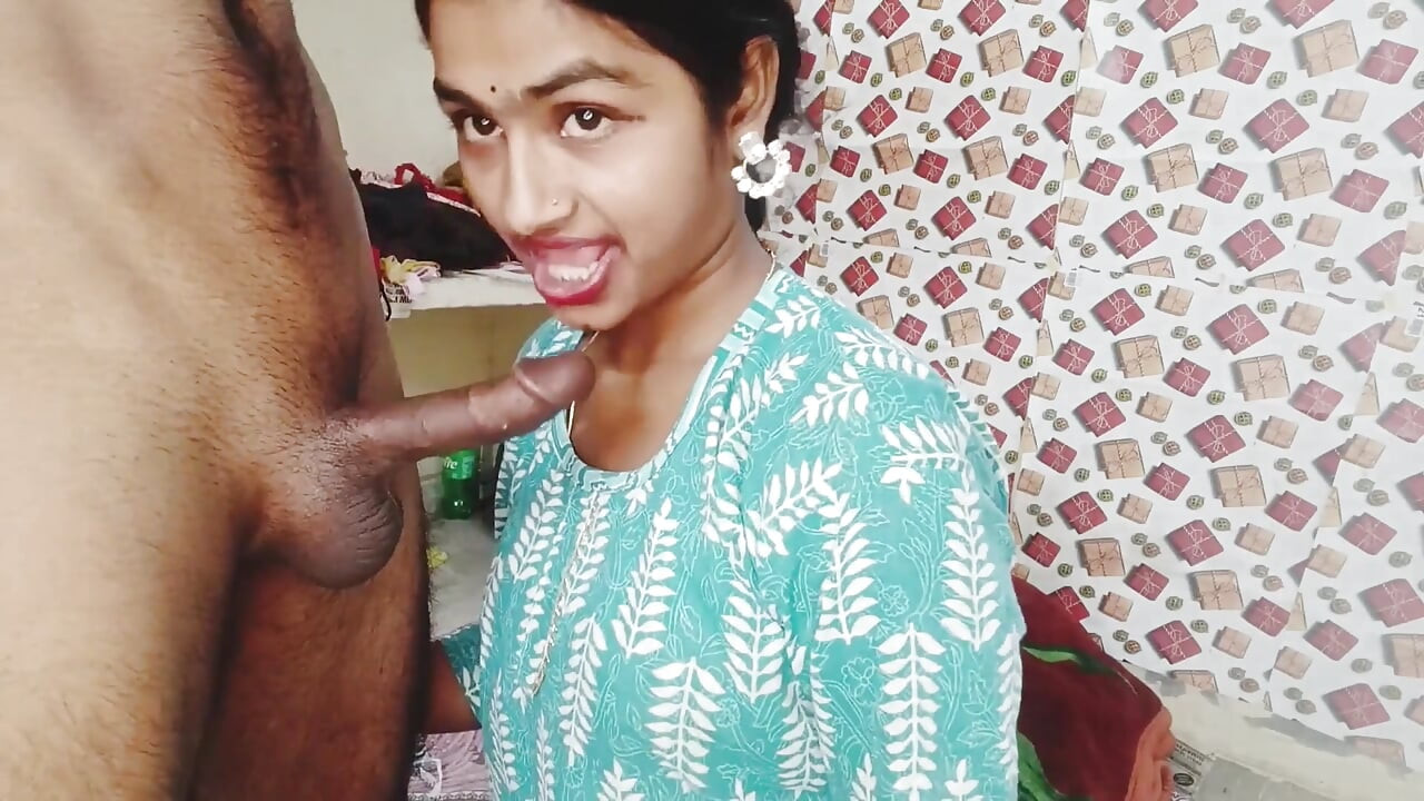 Session 22. Indian Desi Romantic Couple, Blowjob Cumshot Sex