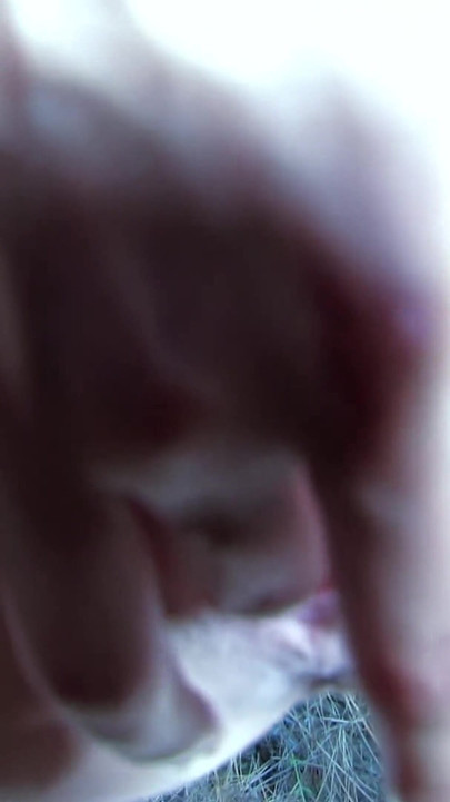 Jessica Blue: a Wonderfull Blue Eyed Babes Is Sttriping in the Wood