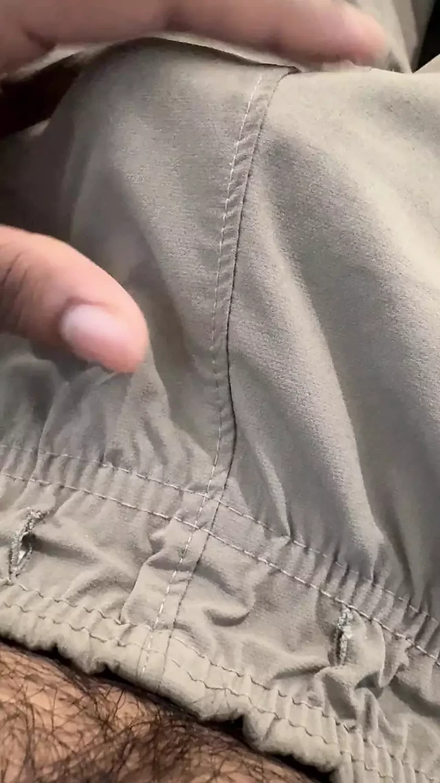 Playing with dick black