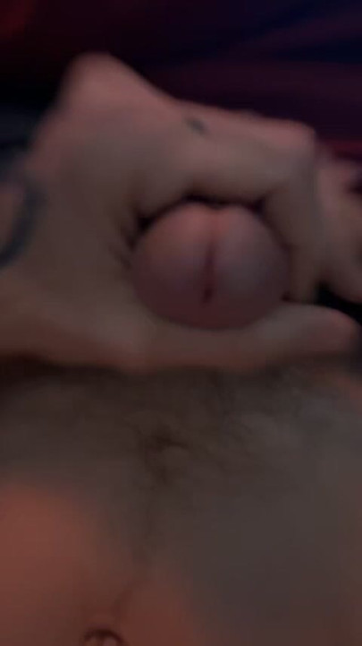 Solo masturbating