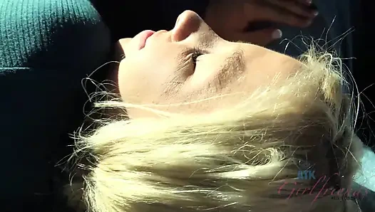 Kenzie Reeves Date and Hot Tub Smoking Sensuality