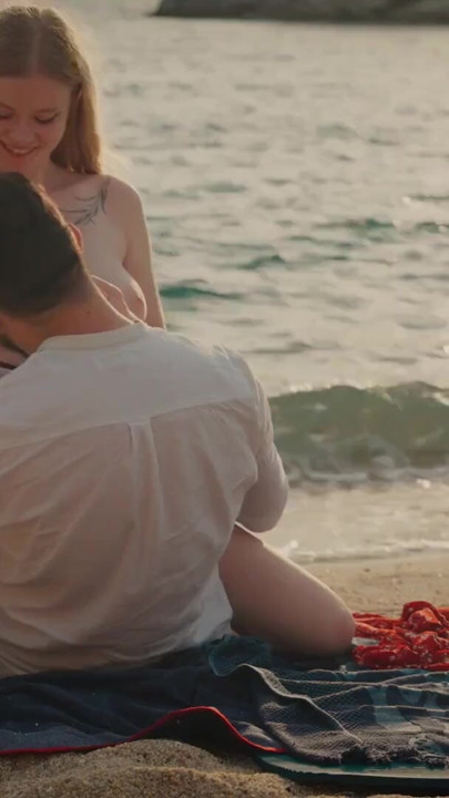 We Found a Secret Beach for Outdoor Sex - Real Amateur Couple | Clip 2