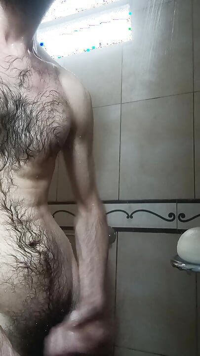 Cum in the Shower