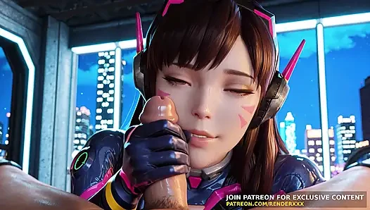 Animasi 3d: overwatch - dva pengen banget kontolmu hentai tanpa sensor