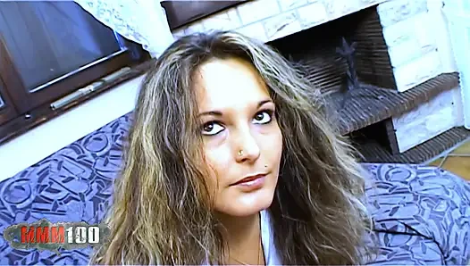 French Babe Vayana Takes Cock in Ass & Pussy - Remastered Hardcore